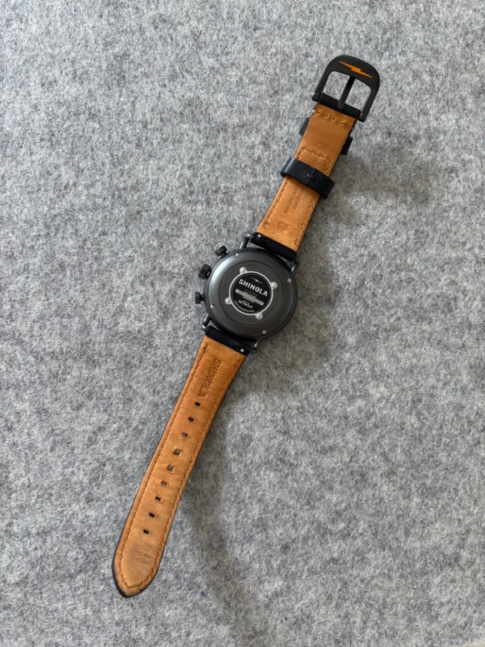 Canfield Sport Chronograph Watch (Black)